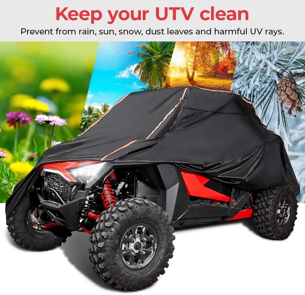 UTV Cover with Reflective Strip for Polaris RZR - view 9