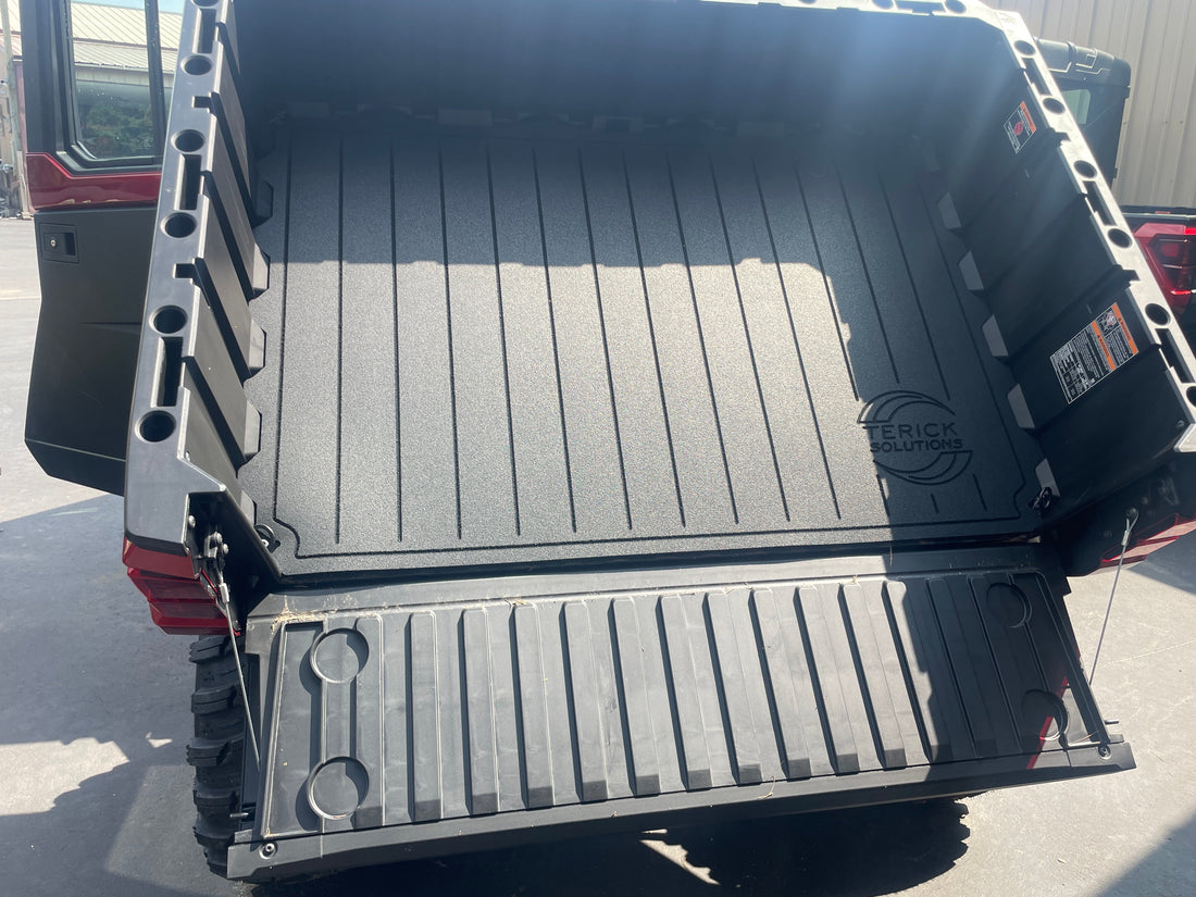 Terick Rubber Floor Mats for Polaris Ranger Base/EPS/Premium 1000, non-XP models