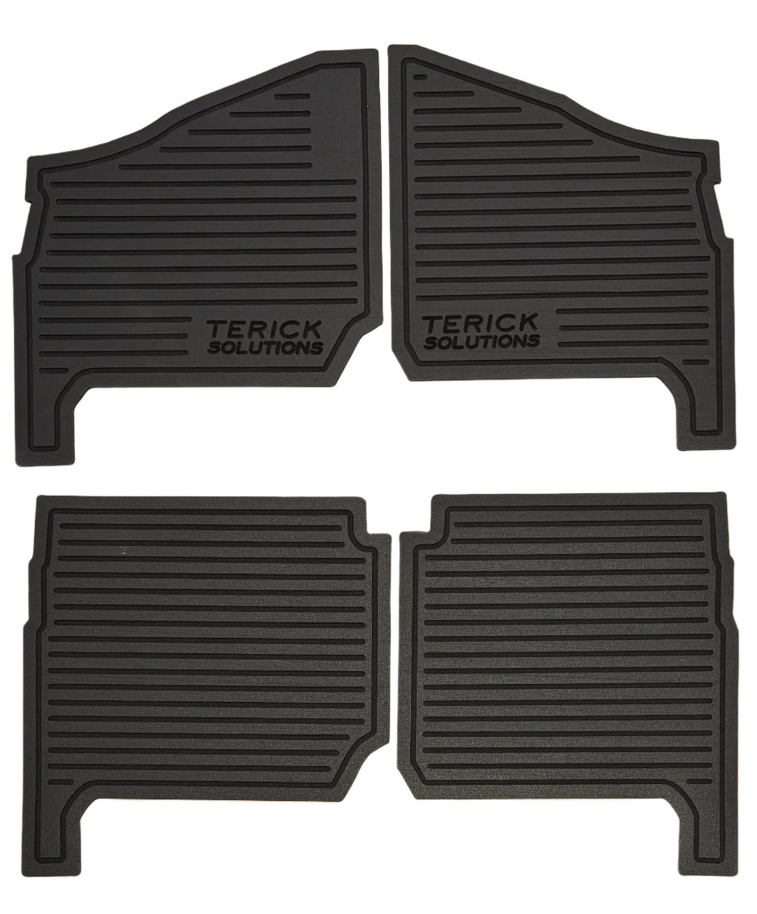 Terick Rubber Floor Mats for Polaris Ranger Base/EPS/Premium 1000, non-XP models