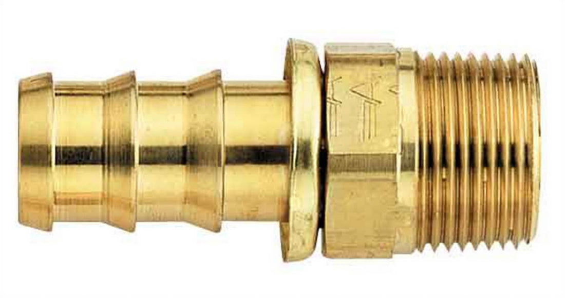 #4 Socketless Hose To 1/8 Male Pipe Fitting - FBM1200