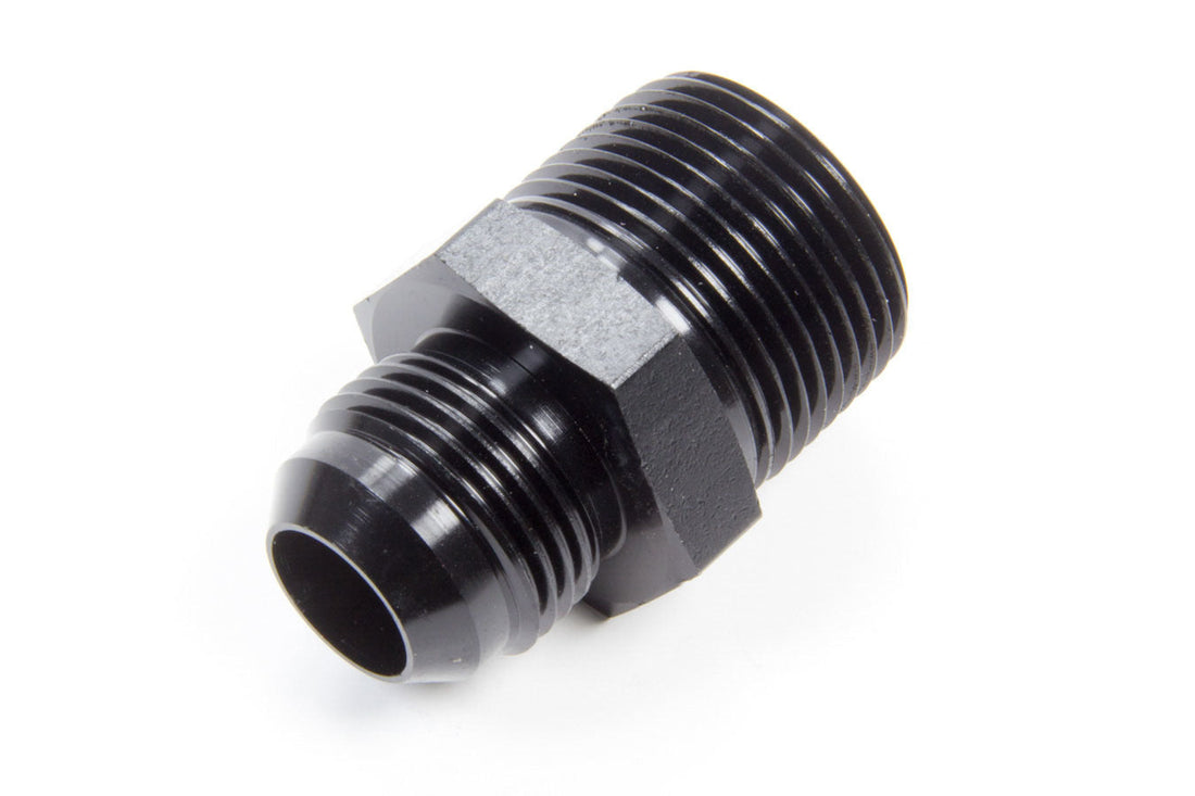 #12 to 1npt Pipe Alum Adapter Black - FCM5014