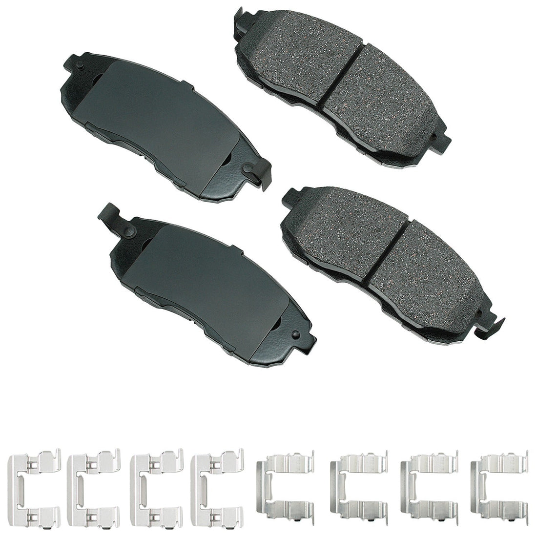 ProACT Ultra-Premium Bra ke Pads - Front - ACT815A