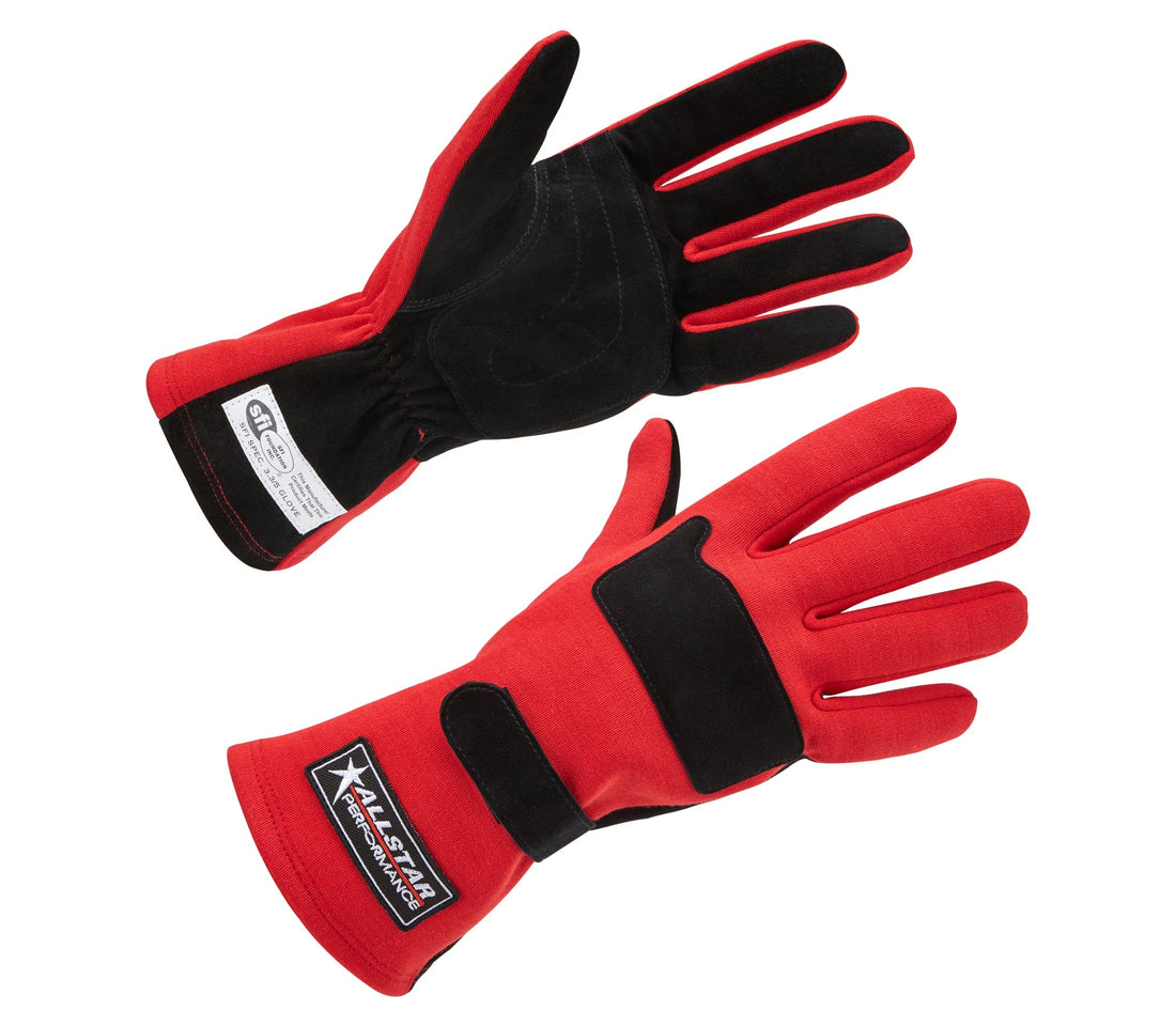 Driving Gloves SFI 3.3/5 D/L Red Small - ALL915071