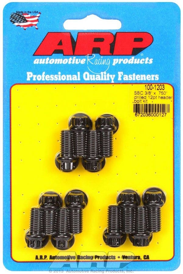 Header Bolt Kit - 12pt. 3/8 x .750 UHL (12) - 1001203