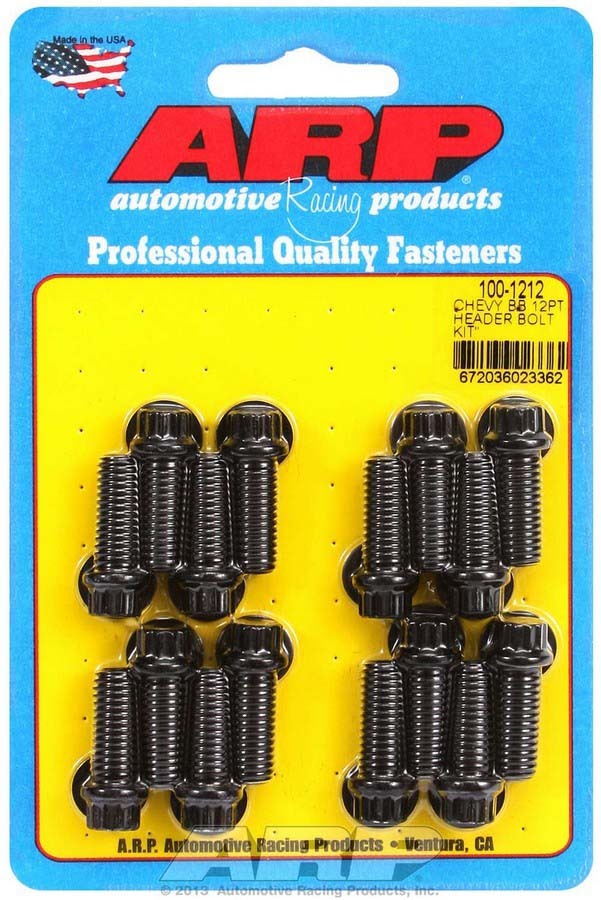 Header Bolt Kit 12pt BBC - 1001212