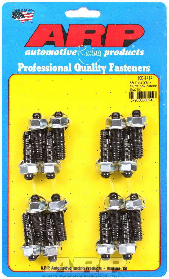 Small Block Ford 3/8 X 1.670 Hex Header - 1001414