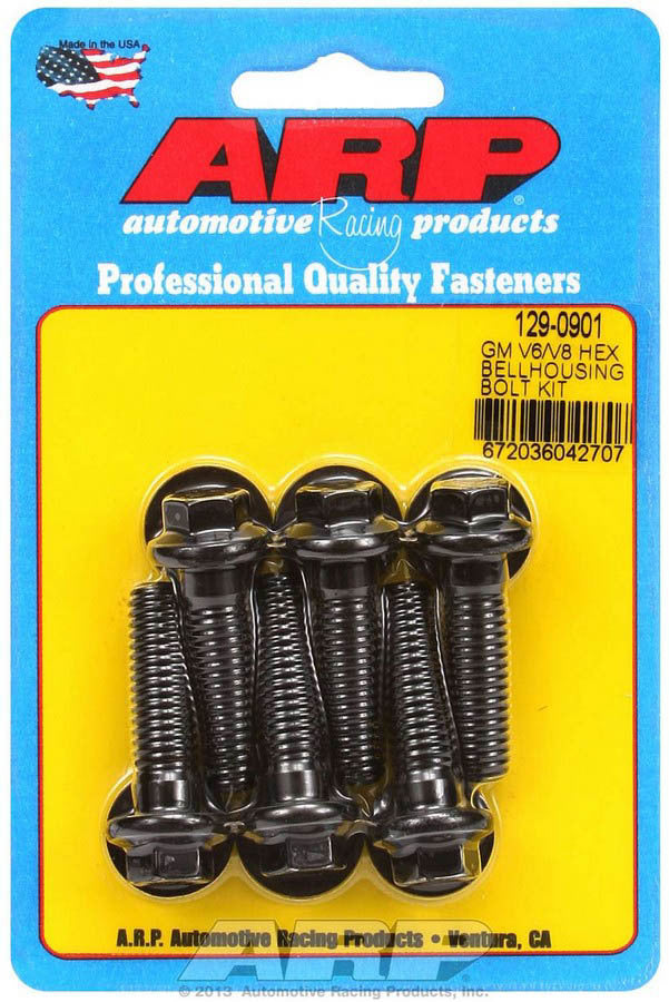 Bellhousing Bolt Kit - 6pt. GM V6/V8 - 1290901