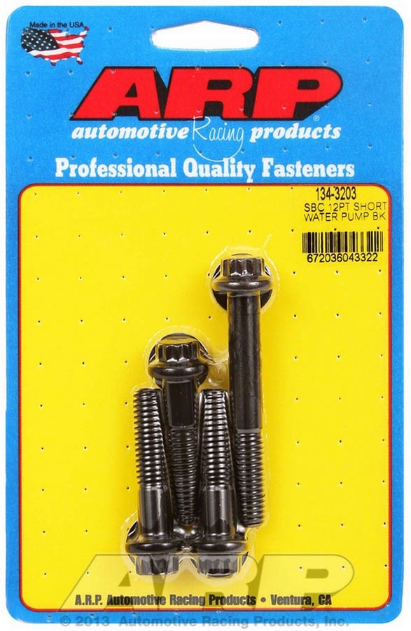 SBC 12pt Short W/P Bolt Kit - 1343203