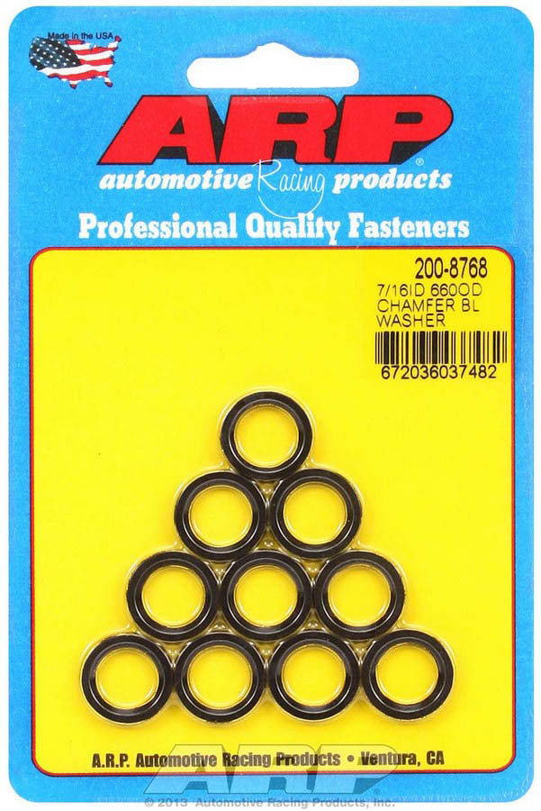 Black Washers - 7/16 ID x .660 OD (10) - 2008768