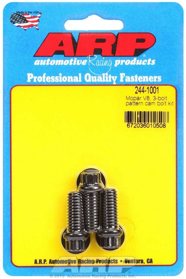 Mopar Cam Bolt Kit - V8 3-Bolt - 2441001