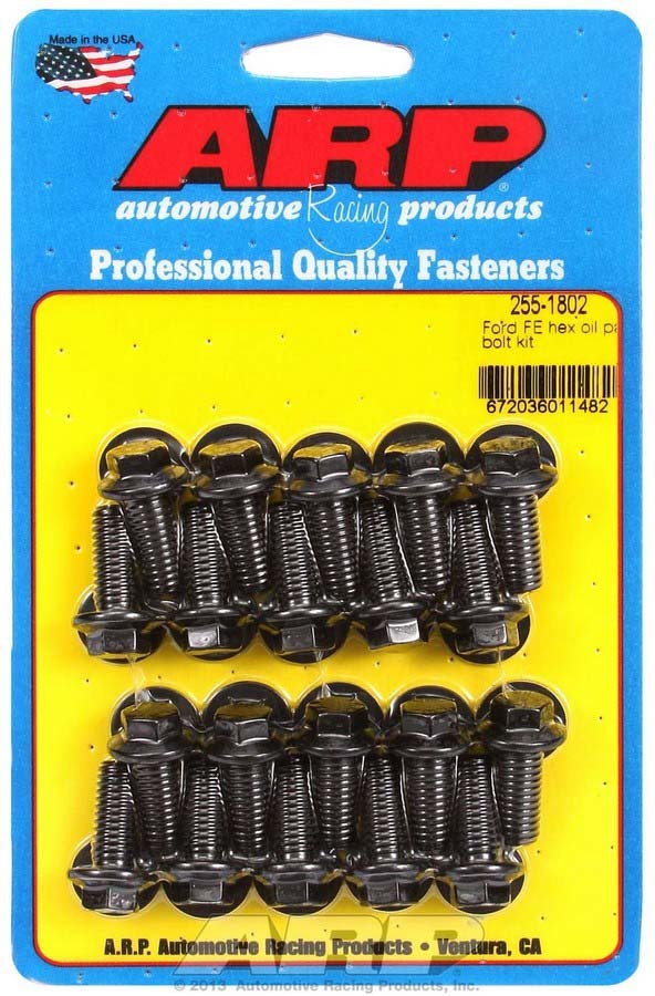 Oil Pan Bolt Kit - 6pt. Ford FE - 2551802