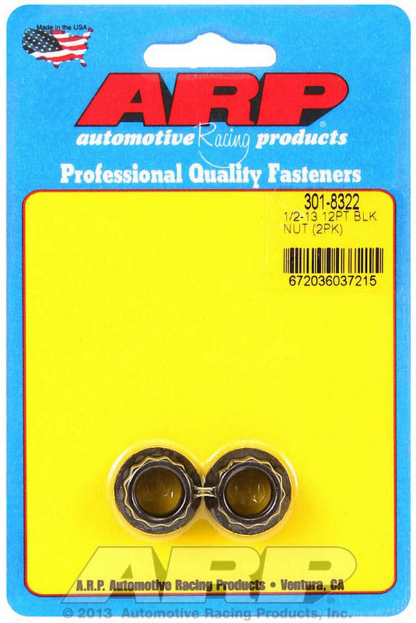 1/2-13 12pt Nut Kit 2pk - 3018322