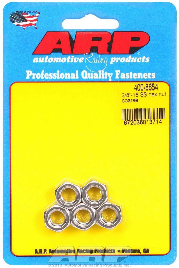 S/S Hex Nuts - 3/8-16 (5) - 4008654