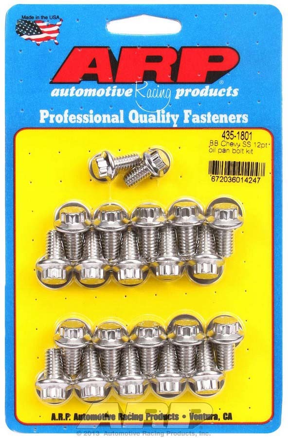 BBC S/S Oil Pan Bolt Kit 12pt. - 4351801