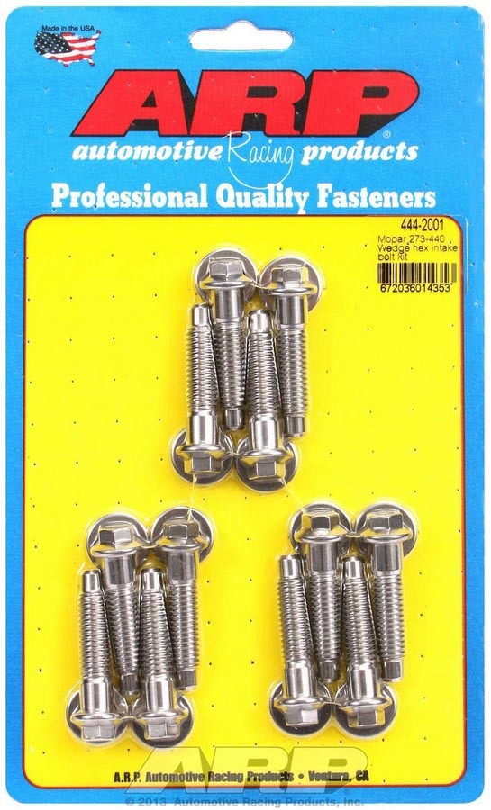 Intake Bolt Kit Mopar Hex Stainless - 4442001