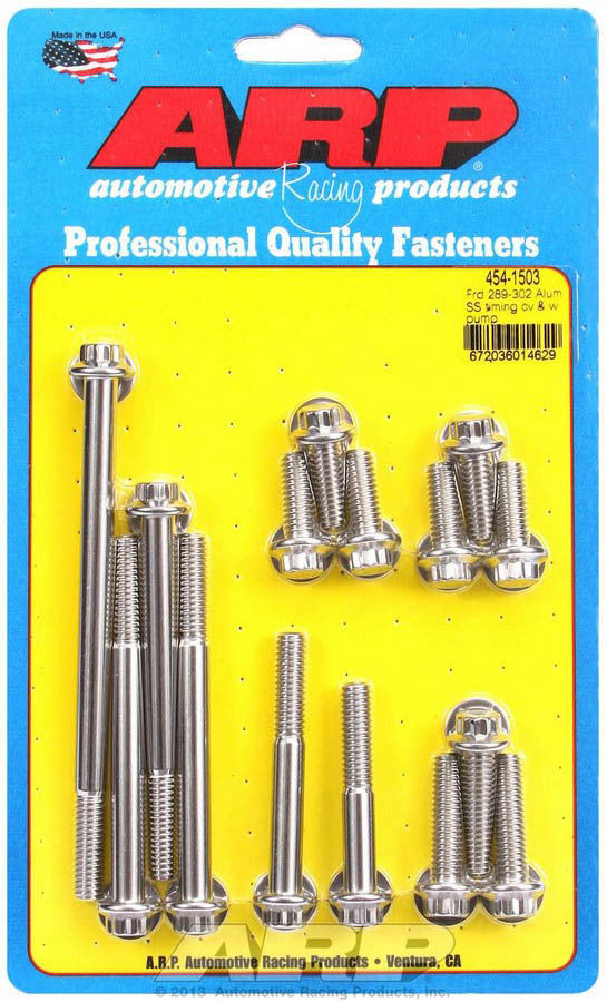 SBF S/S T/C & W/P Bolt Kit 12pt. - 4541503