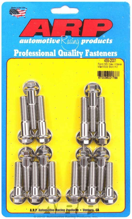 Stainless Hex Intake Manifold Bolt Kit - 4552001
