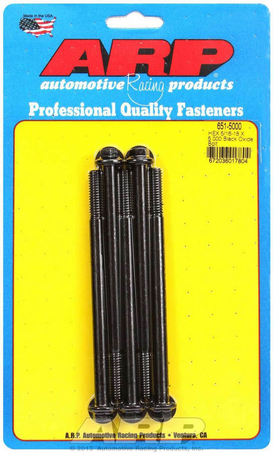 Bolt Kit - 6pt. (5) 5/16-18 x 5.000 - 6515000
