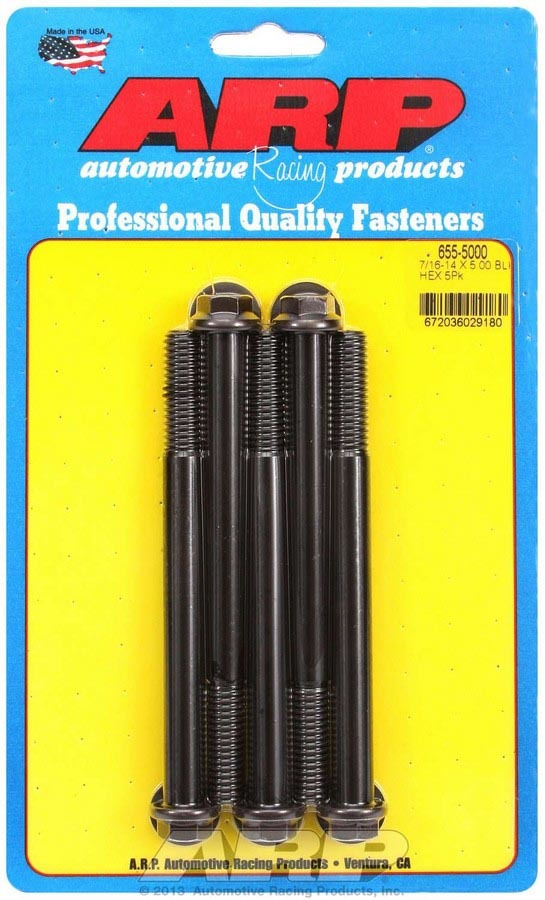 Bolt Kit - 6pt. (5) 7/16-14 x 5.000 - 6555000