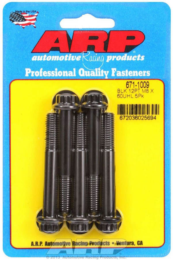 Bolt Kit - 12pt. (5) 8mm x 1.25 x 60mm - 6711009