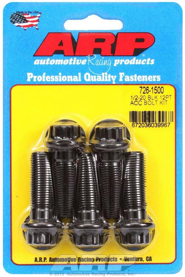 Bolt Kit - 12pt. (5pk) 1/2-20 x 1.500 - 7261500