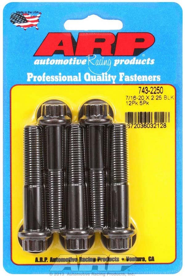 Bolt Kit - 12pt. (5) 7/16-20 x 2.250 - 7432250
