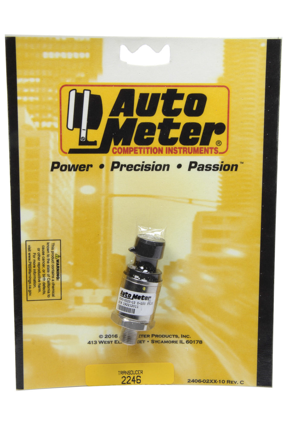 Td Snsr Fel Pressre 0-100PS - 2246