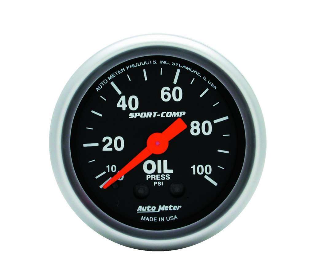 Td Gaug Oil Pressure 2 1/16 - 3321