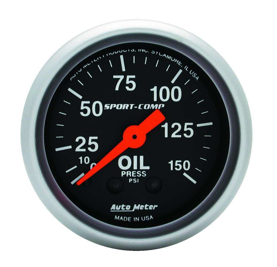 Td Gaug Oil Pressure 2 1/16 - 3323