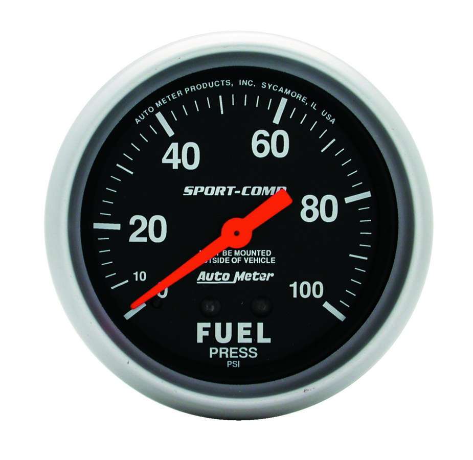 Td Gaug Fuel Pressure 2 5/8 - 3412