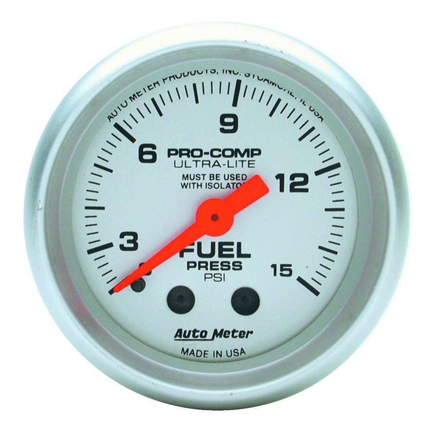 Td Gaug Fuel Pressure 2 1/16 - 4311