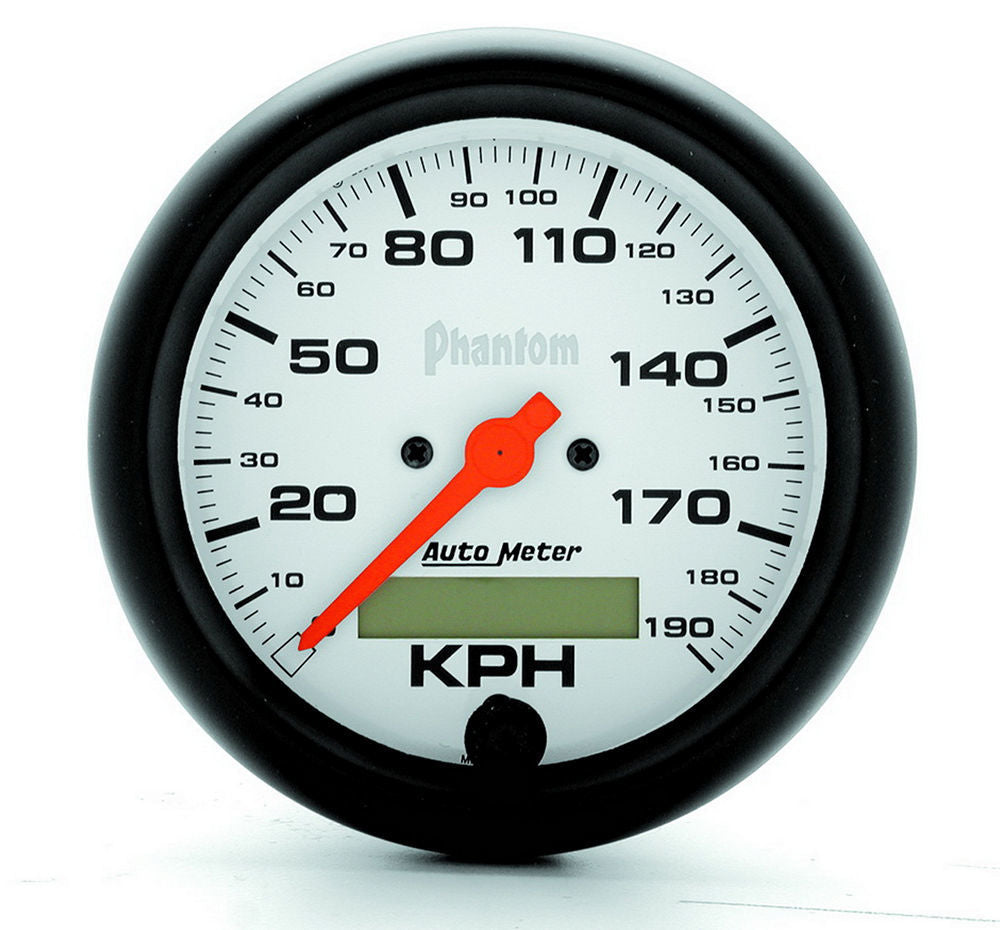 3-3/8 Phantom Speedo - Metric 190KPH - 5887M