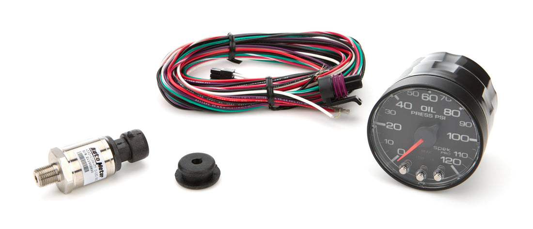 Spek-Pro 2-1/16 Oil Press. Gauge w/Peak Mem. - P325328