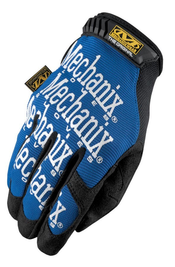 Mech Gloves Blue Lrg - MG03010