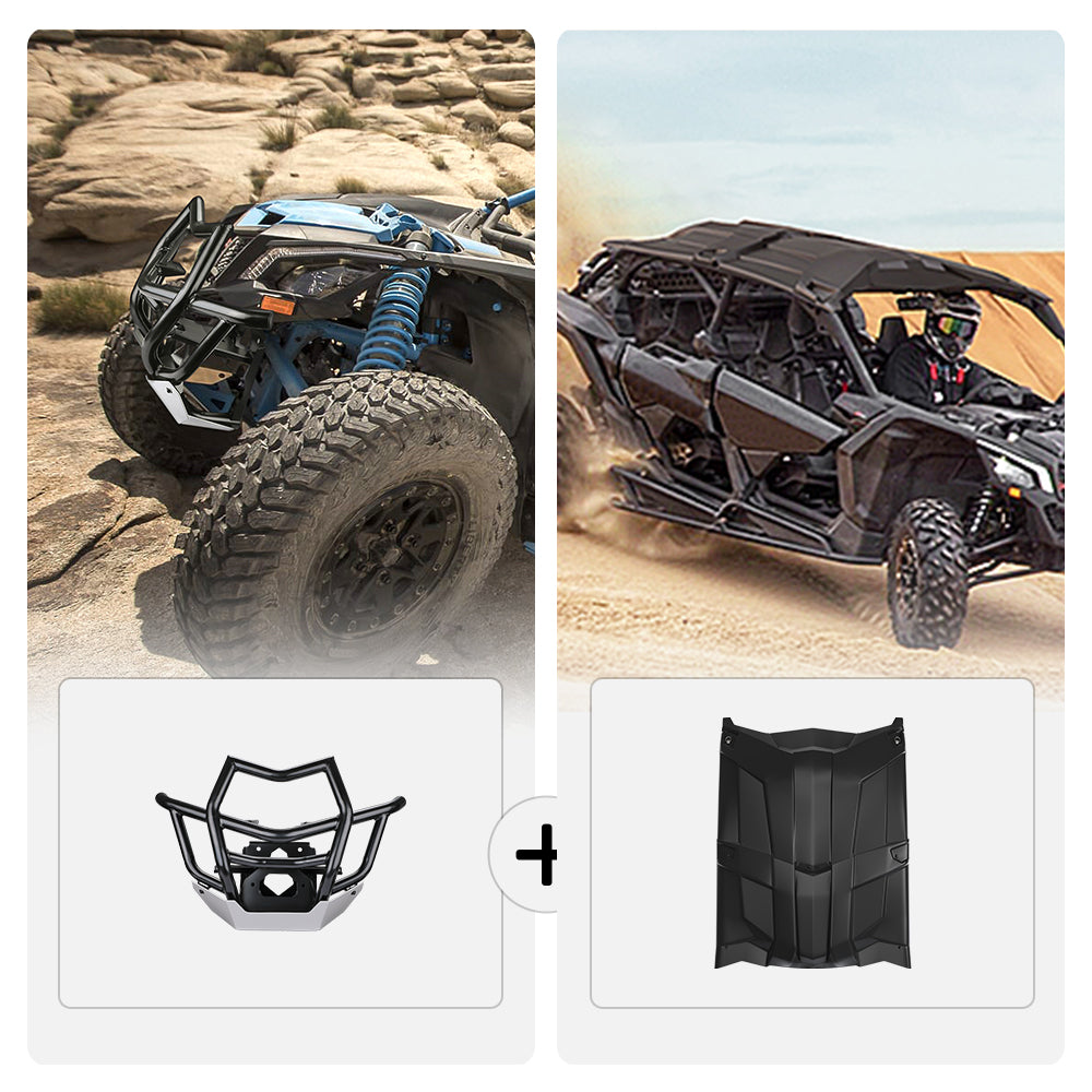 Front Bumpers & Hard Roof for Can-Am Maverick X3 MAX - view 1