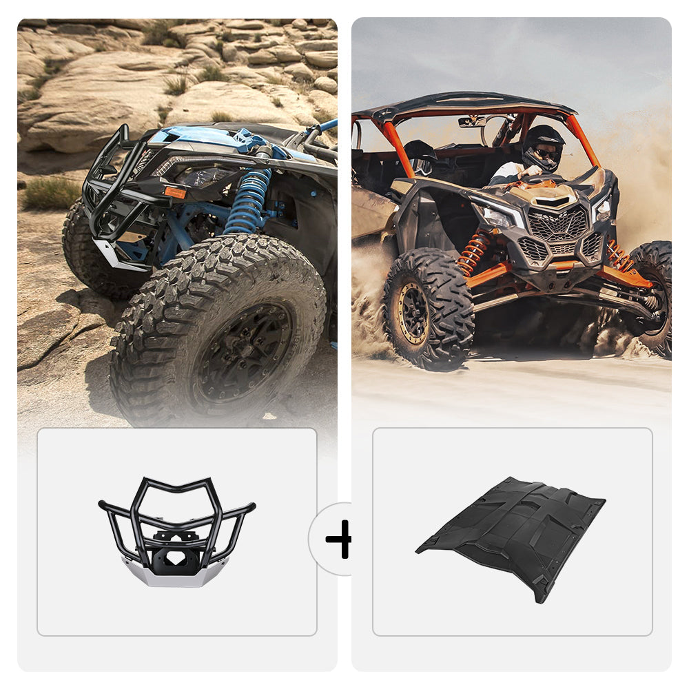 Front Bumpers & 4 pcs Hard Roof for Can-Am Maverick X3 MAX - view 1