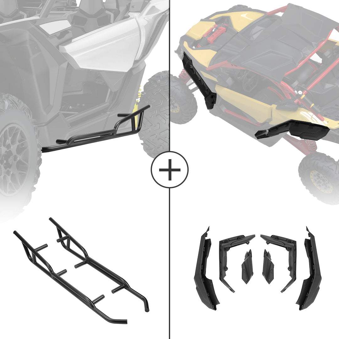 Fender Flares & Nerf Bars for Can-Am Maverick X3 - view 1