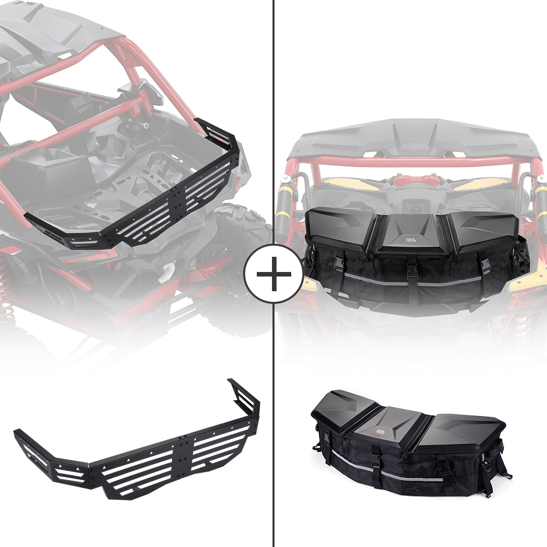 Rear Cargo Tailgate and Bags for Can-Am Maverick X3 - view 1