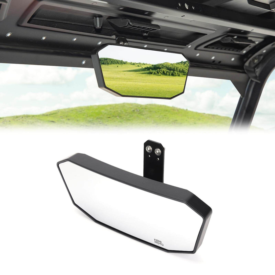Rear View Mirror & Under Seat Storage Box for Polaris Ranger XP 1000 - view 2