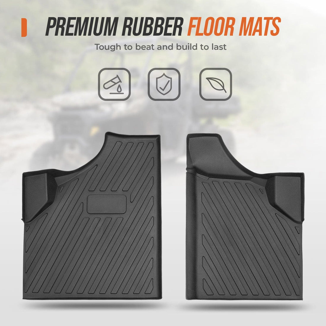 TPE Floor Mats & Bed Liner for Can-Am Defender HD7|8|9|10 - view 6