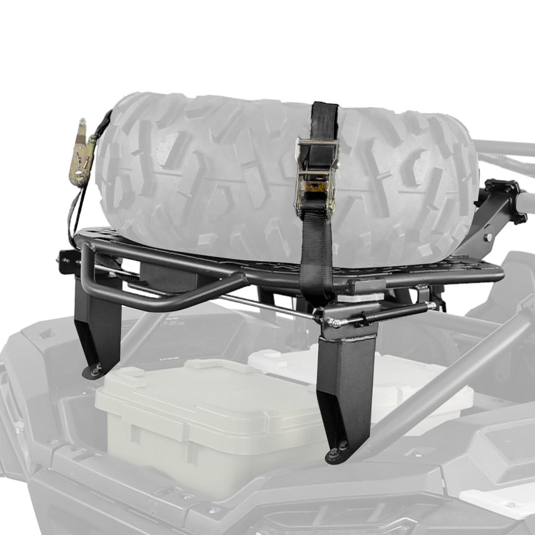 UTV Spare Tire Carrier for Polaris RZR XP 1000 / XP 4 1000 2024-2026 - view 9