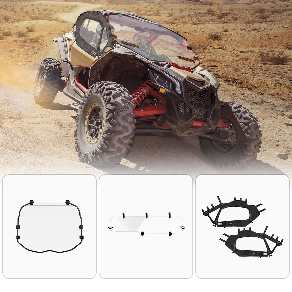 Windshield Set for Can-Am Maverick X3 / MAX - view 1
