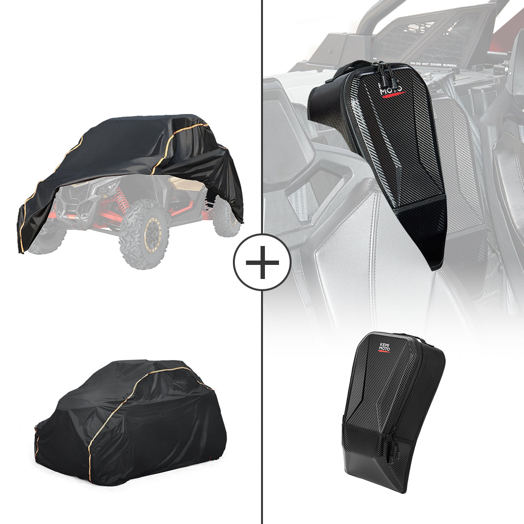 Center Storage Bag & UTV Cover for Can-Am Maverick X3 - view 1