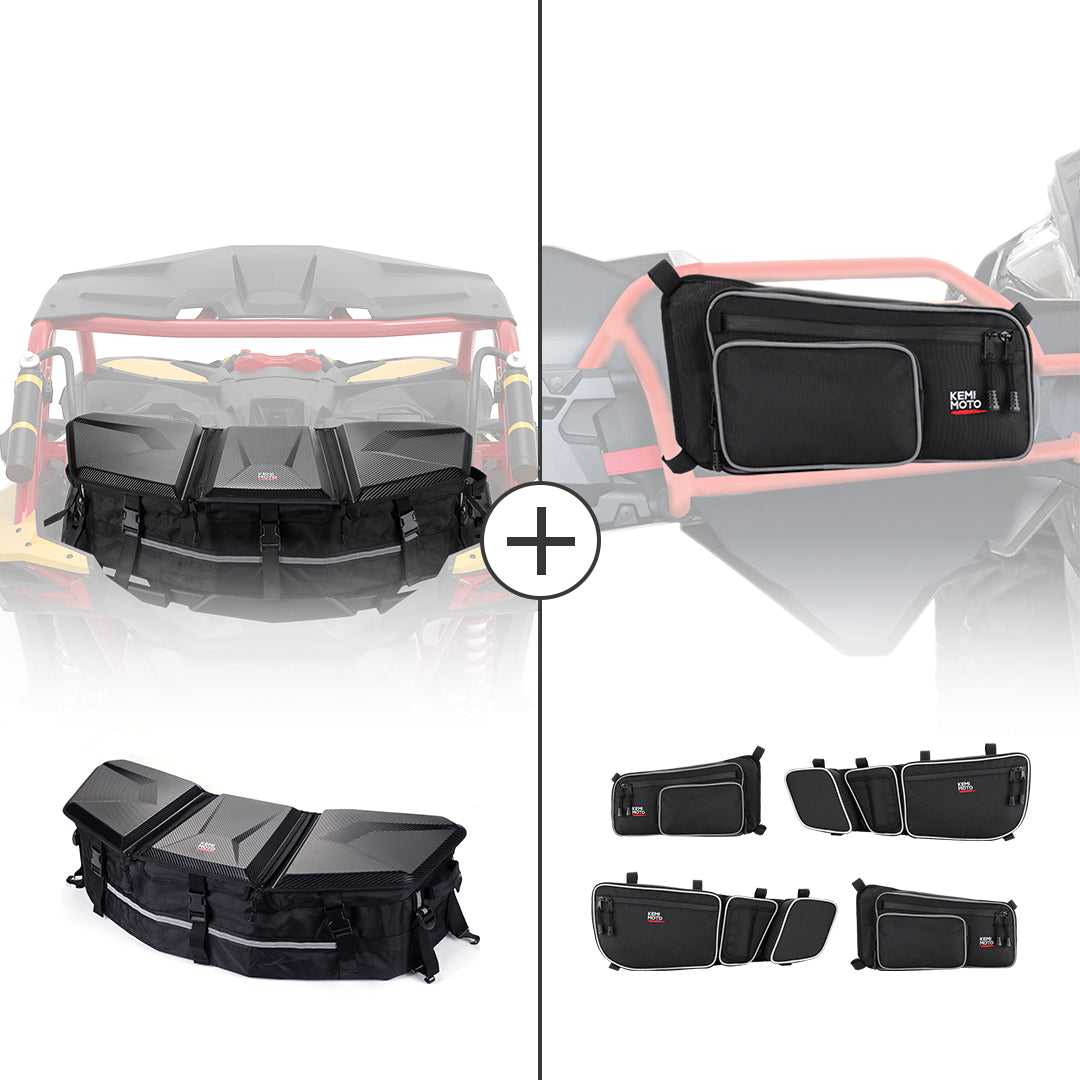 Rear Storage Bag & Door Bags for Can-Am Maverick X3 MAX - view 1