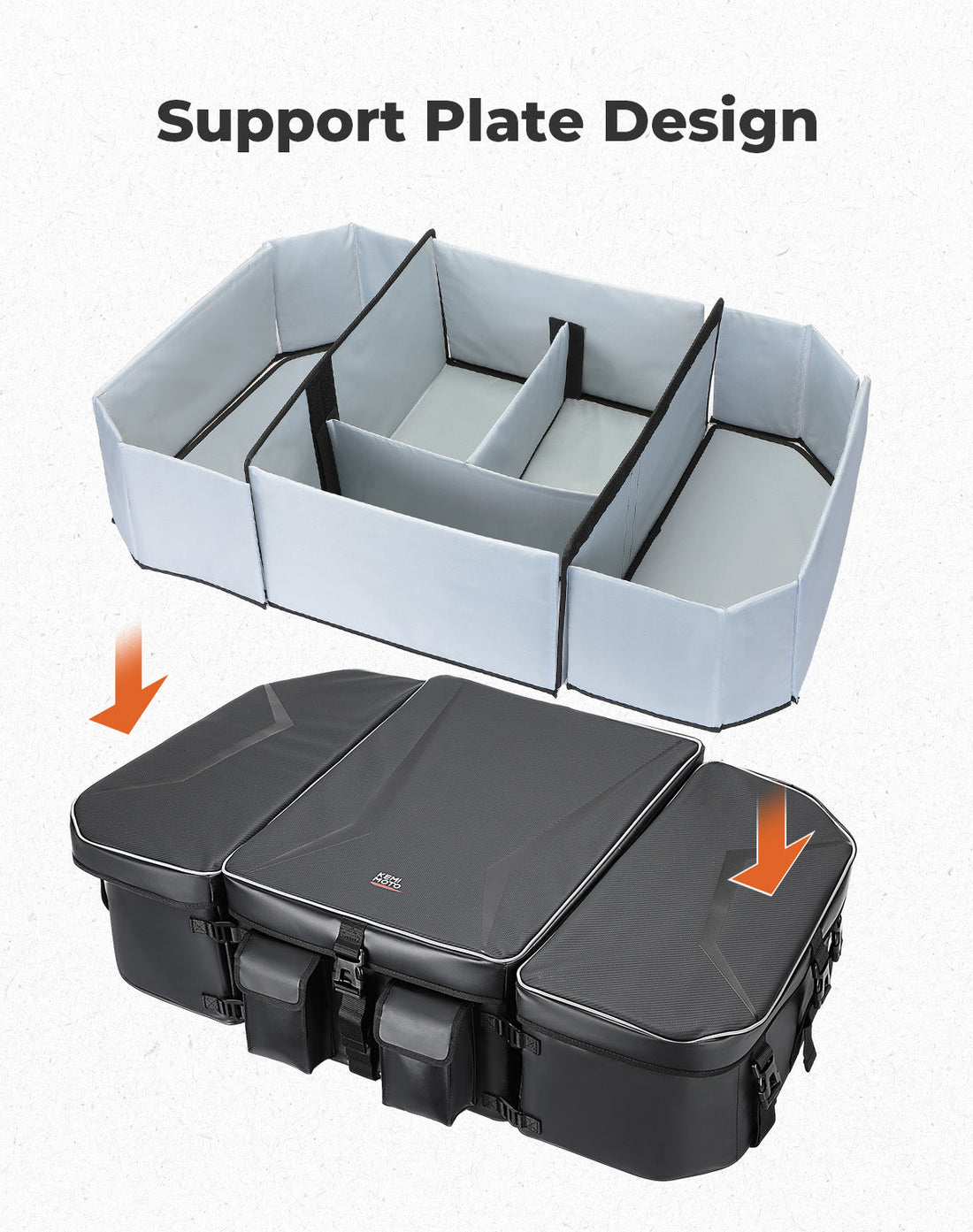 112L Rear Cargo Bag for Can-Am Maverick R 2024+ - view 4