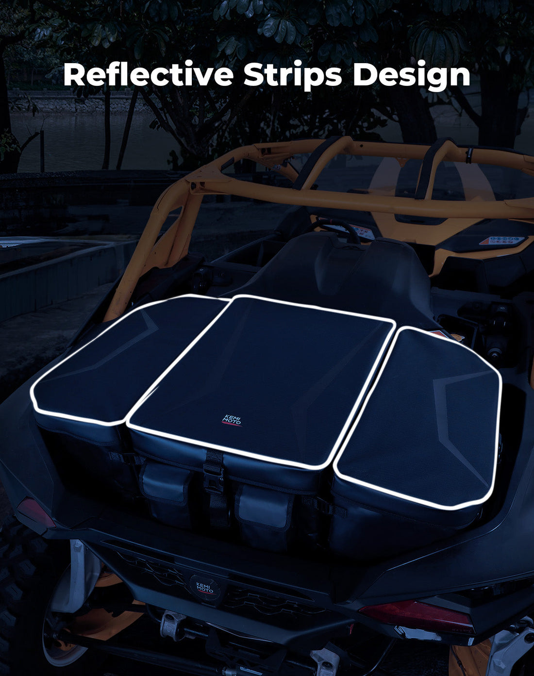 112L Rear Cargo Bag for Can-Am Maverick R 2024+ - view 6