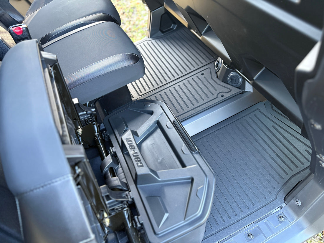Terick Rubber Floor Mats for Can-Am Defender HD11