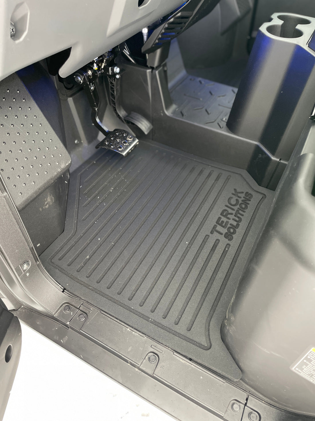 Terick Rubber Floor Mats for Kawasaki Ridge 2 Door, all models