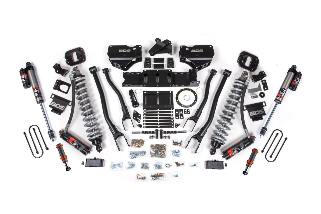 4 Inch Lift Kit w/ 4-Link | FOX 2.5 Coil-Over Conversion - Performance Elite | Ram 3500 (19-24) 4WD | Diesel