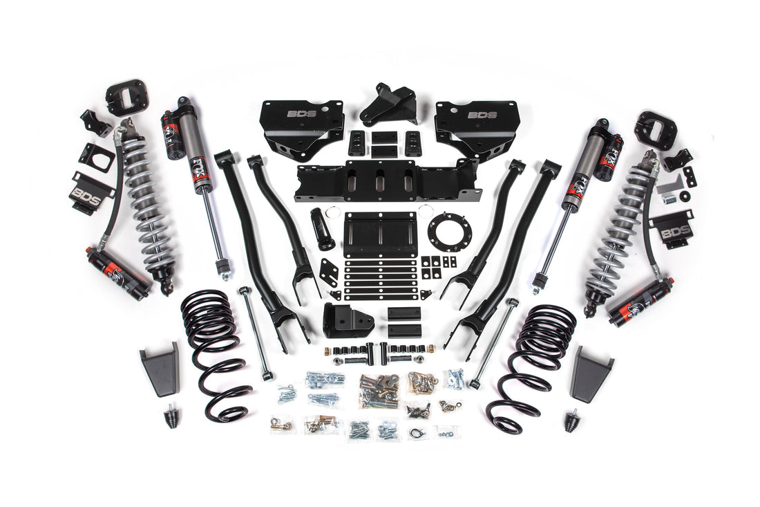 4 Inch Lift Kit w/ 4-Link | FOX 2.5 Coil-Over Conversion - Performance Elite | Ram 2500 (19-24) 4WD | Diesel
